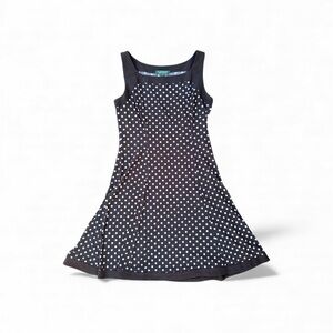 Polo by Ralph Lauren Black and White Polka Dot Dress